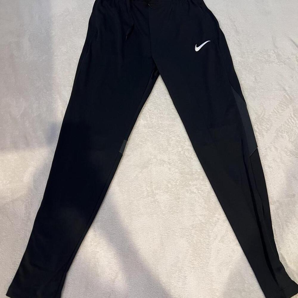Black Nike cuffed joggers